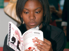 teen reading